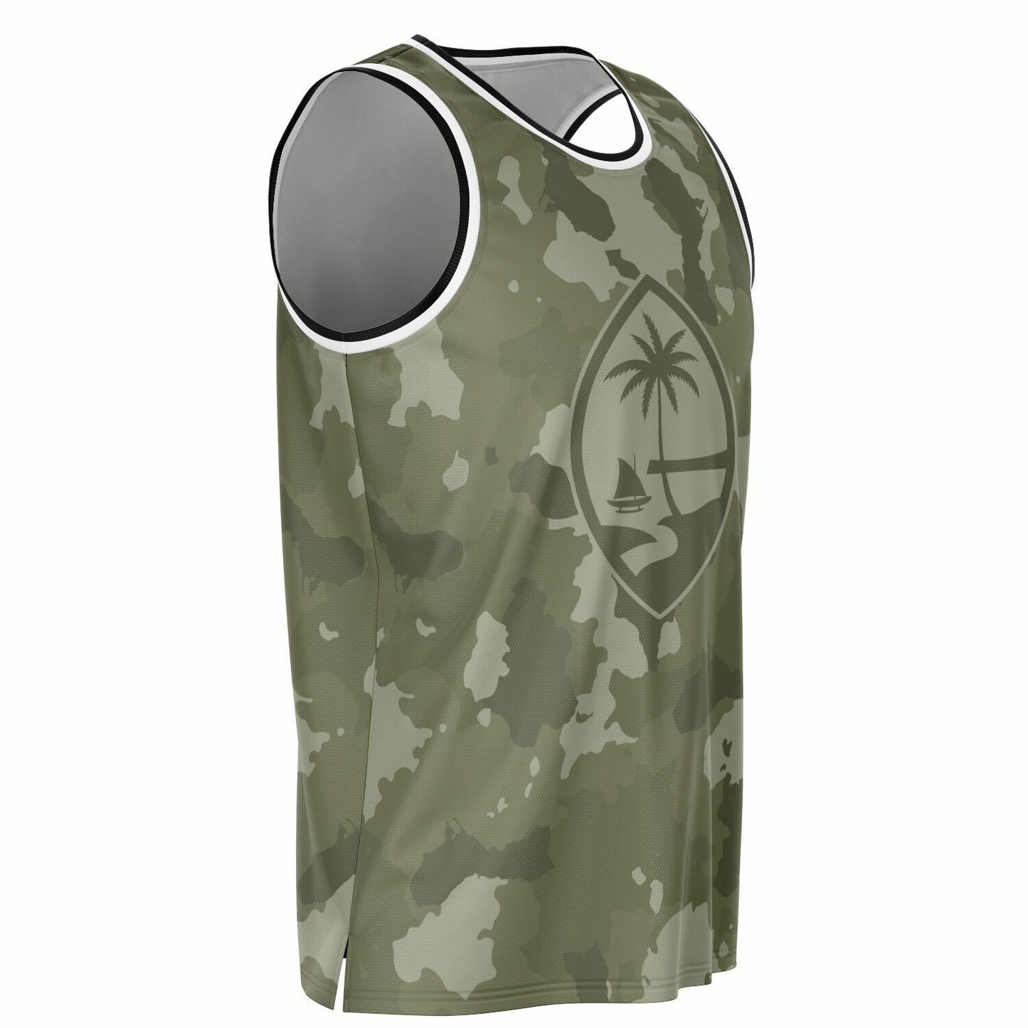 Guam Camo Basketball Jersey