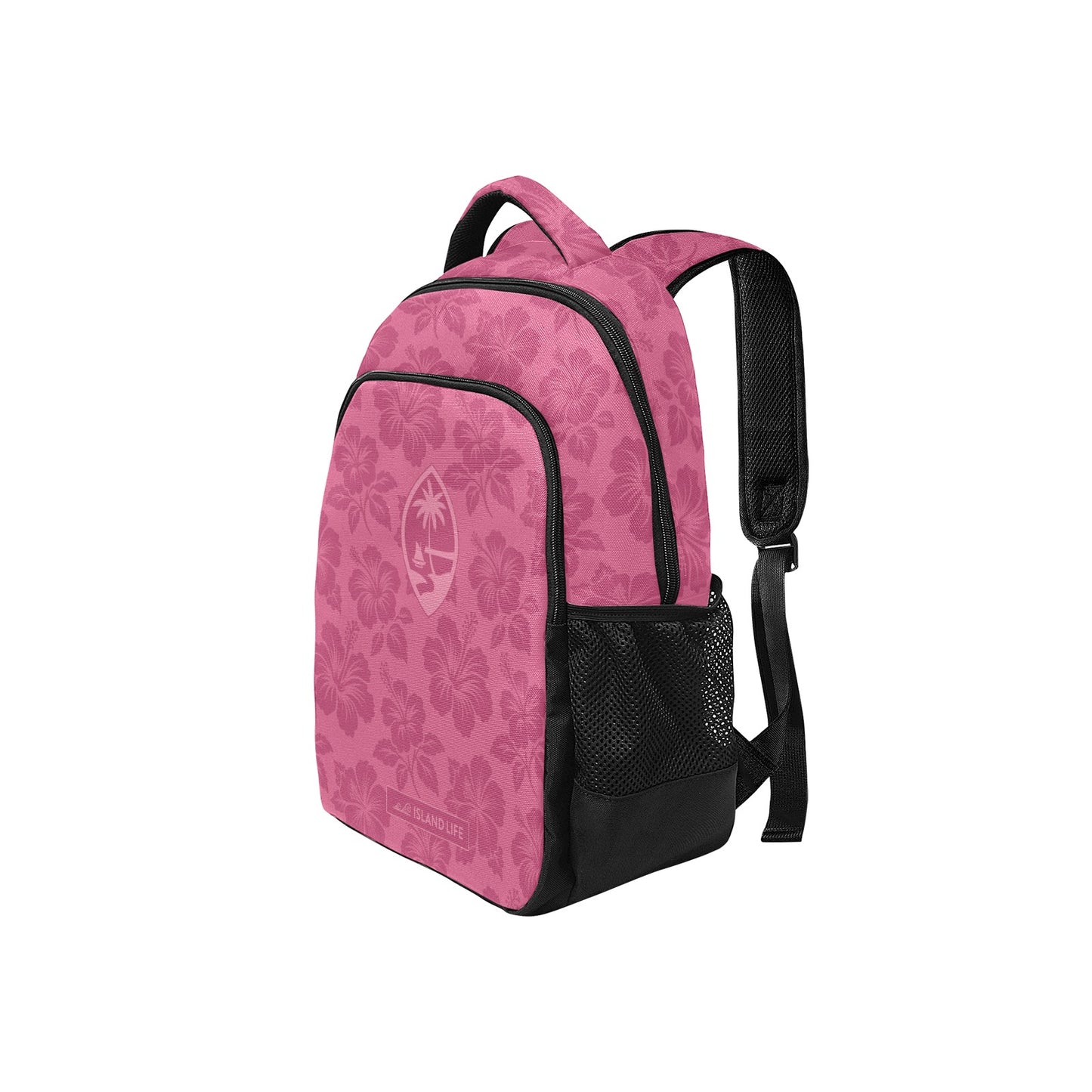 Guam Hibiscus Bloom Berry Multifunctional Backpack