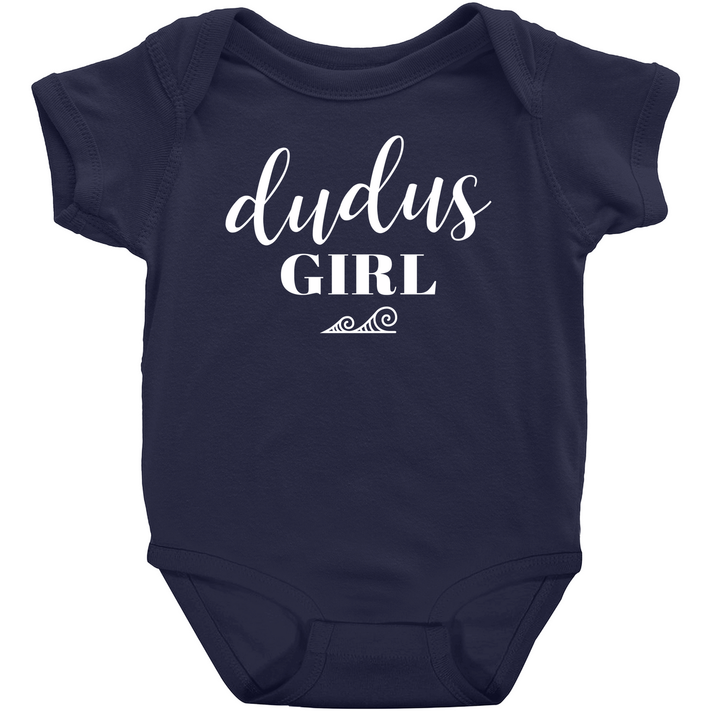 Dudus Girl Chamorro Guam CNMI Baby One Piece Bodysuit