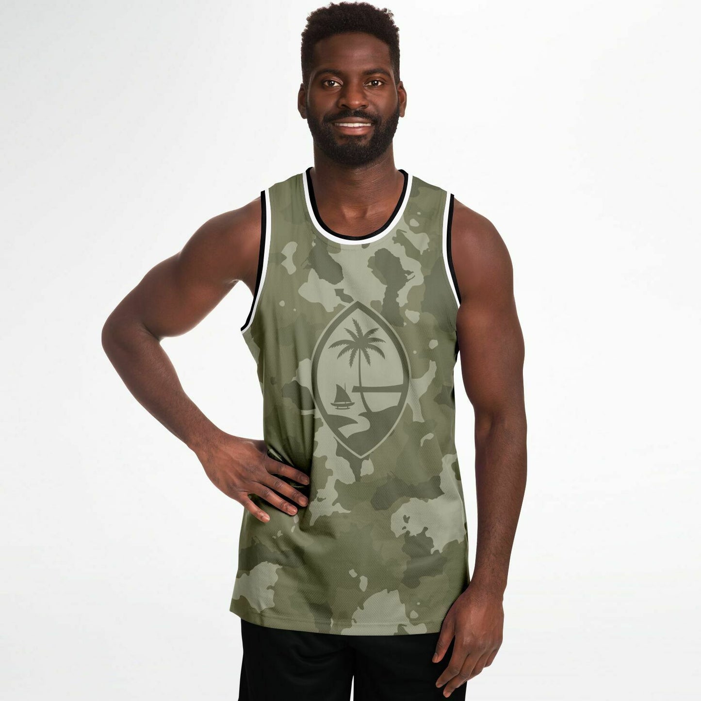 Guam Camo Basketball Jersey