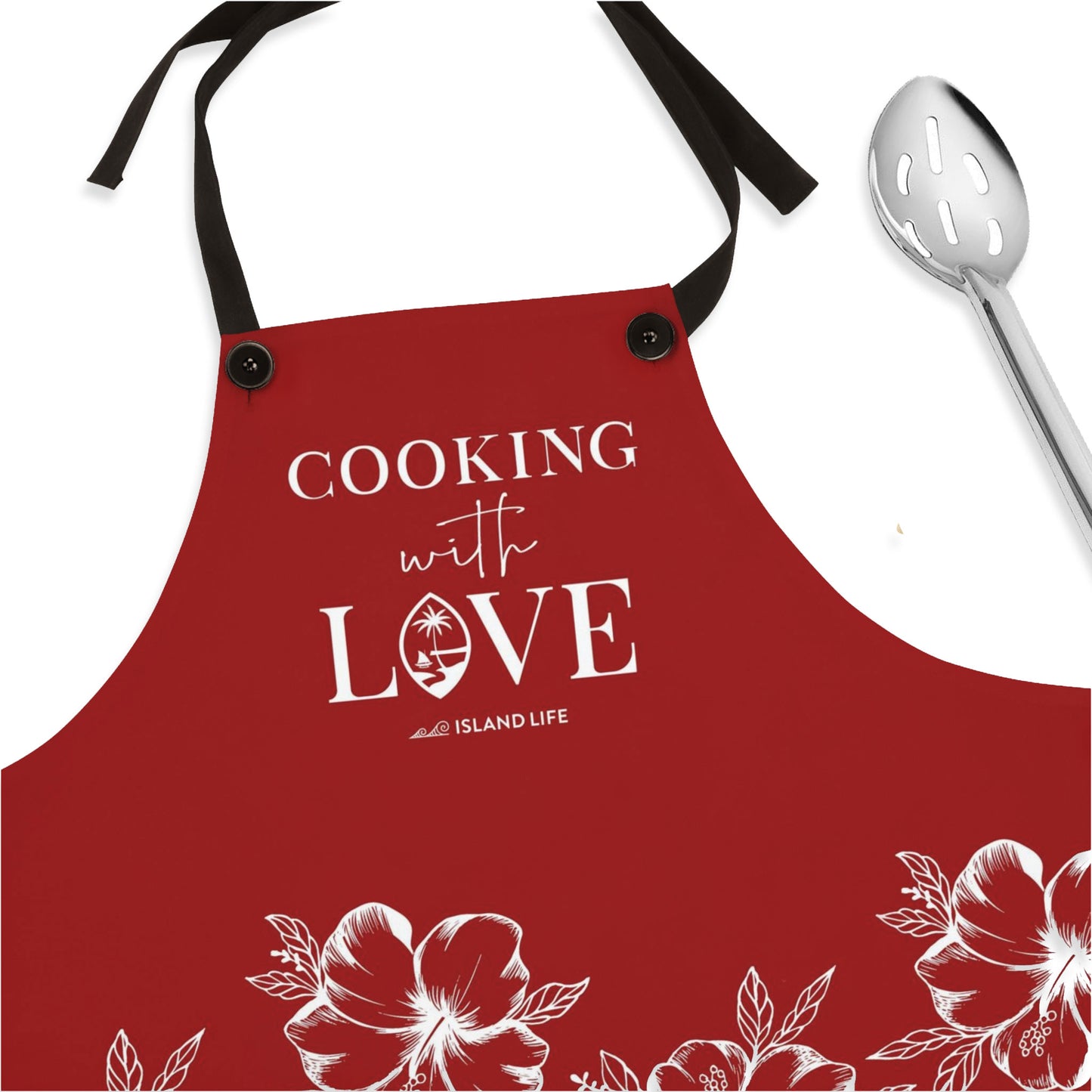 Cooking with Love Guam Apron