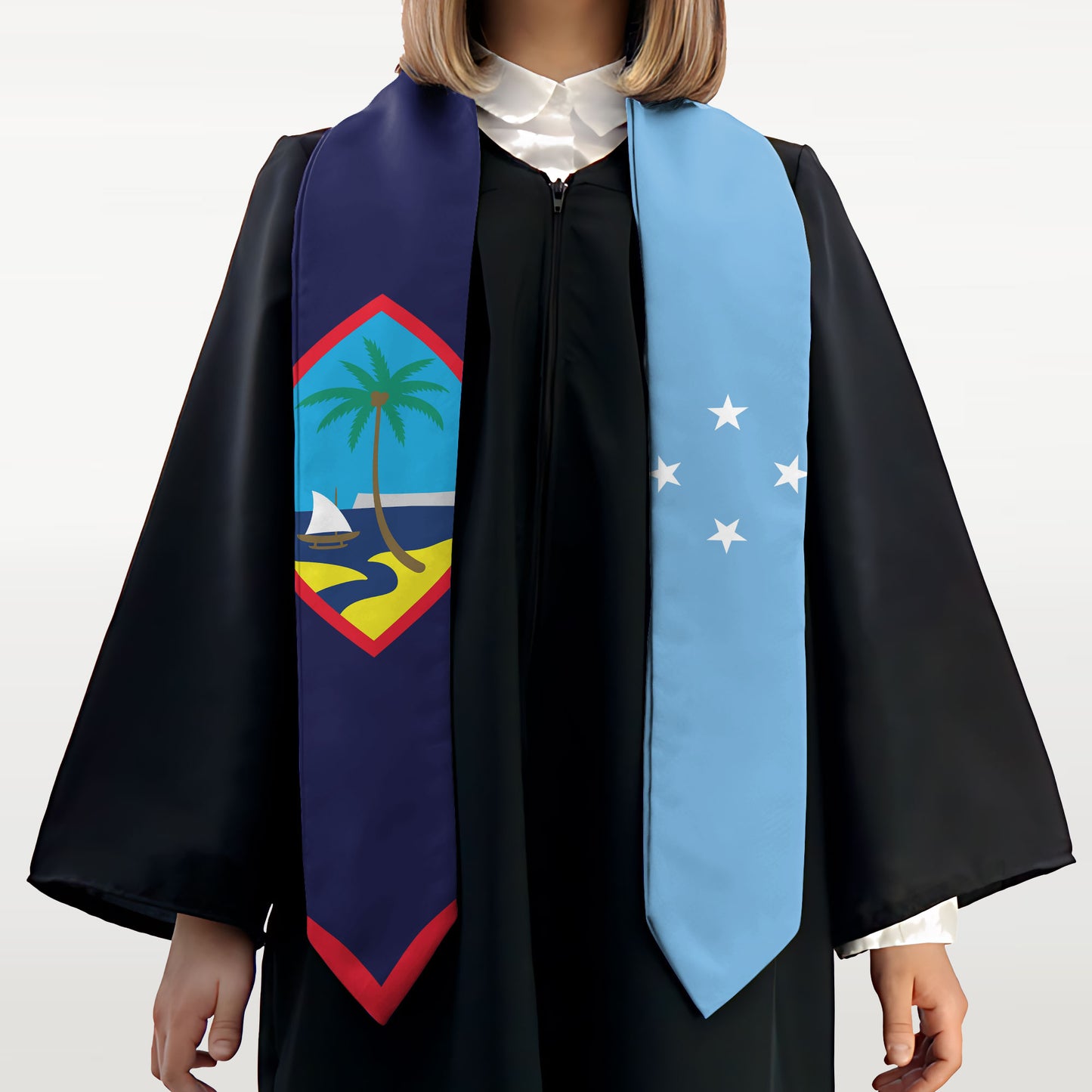 Guam FSM Micronesia Graduation Stole Sash