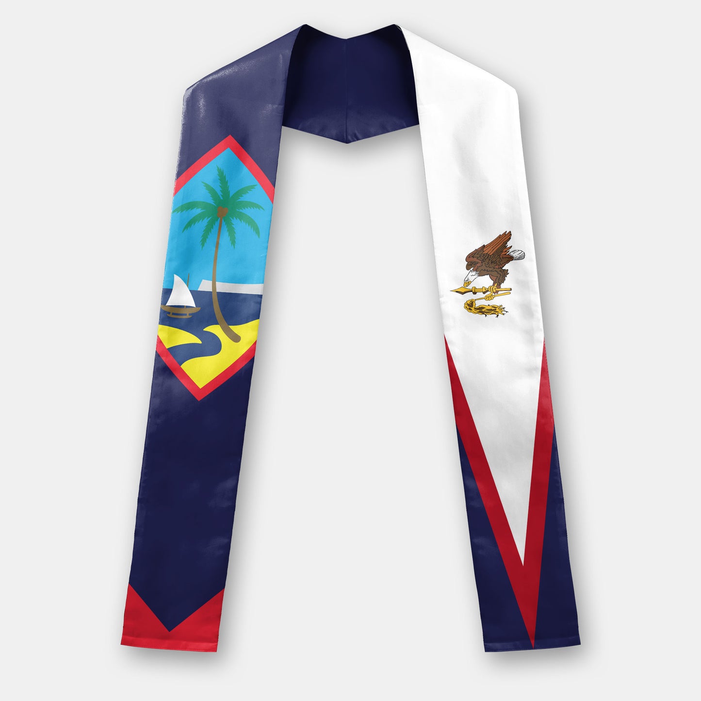 Guam American Samoa Graduation Stole Sash