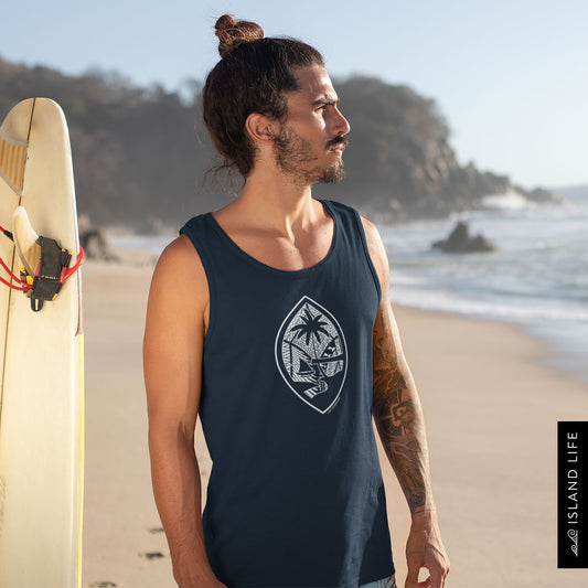 Tribal Guam Seal Men’s Premium Tank