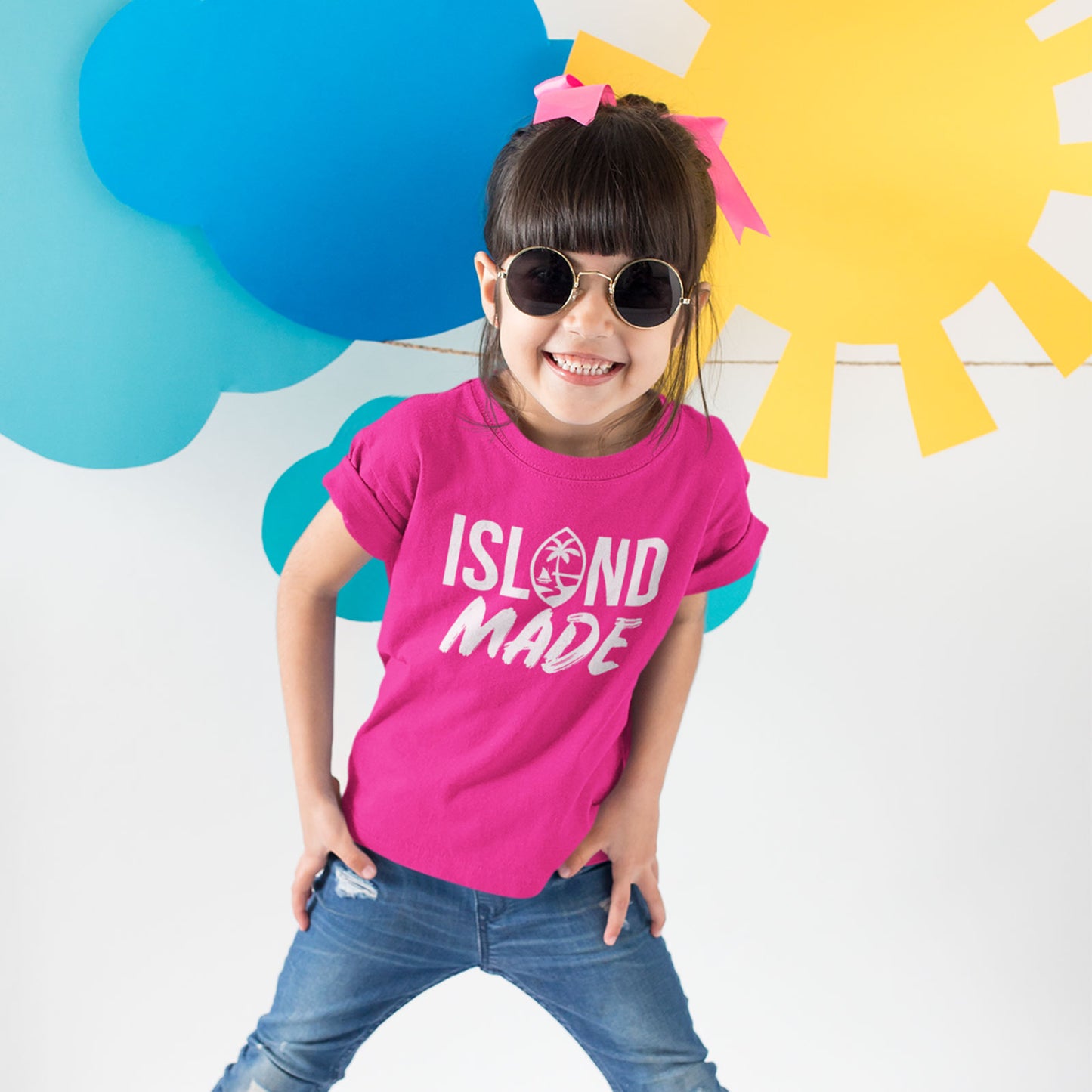 Island Made Guam Seal Kids' Youth T-Shirt