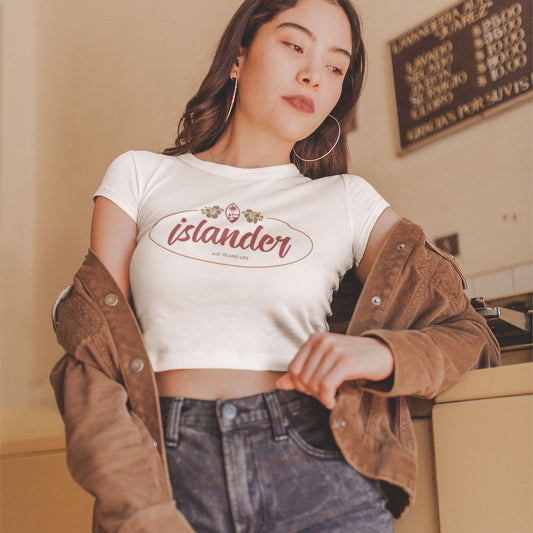 Islander Guam Women's Cropped T-Shirt