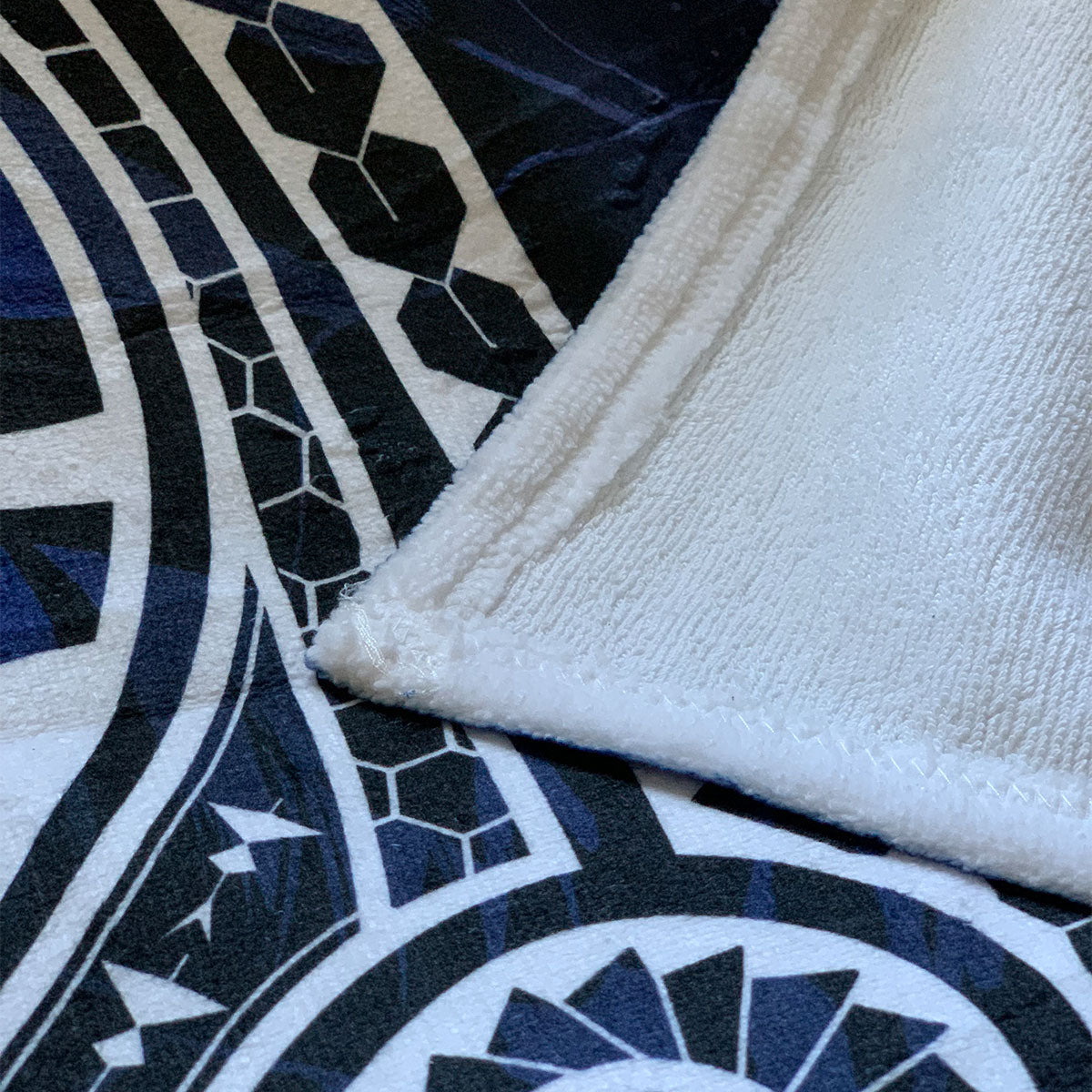 Latte Stone Tribal Guam Beach Towel