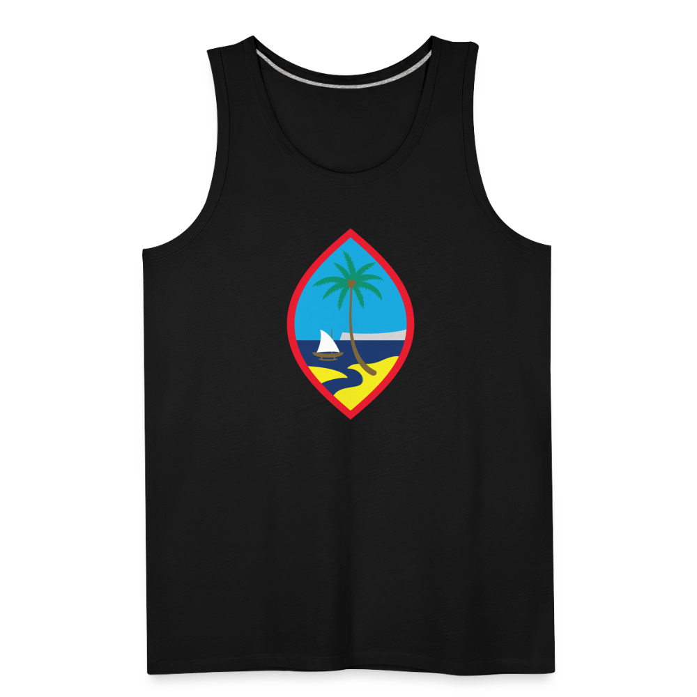 Guam Seal Men’s Premium Tank - black