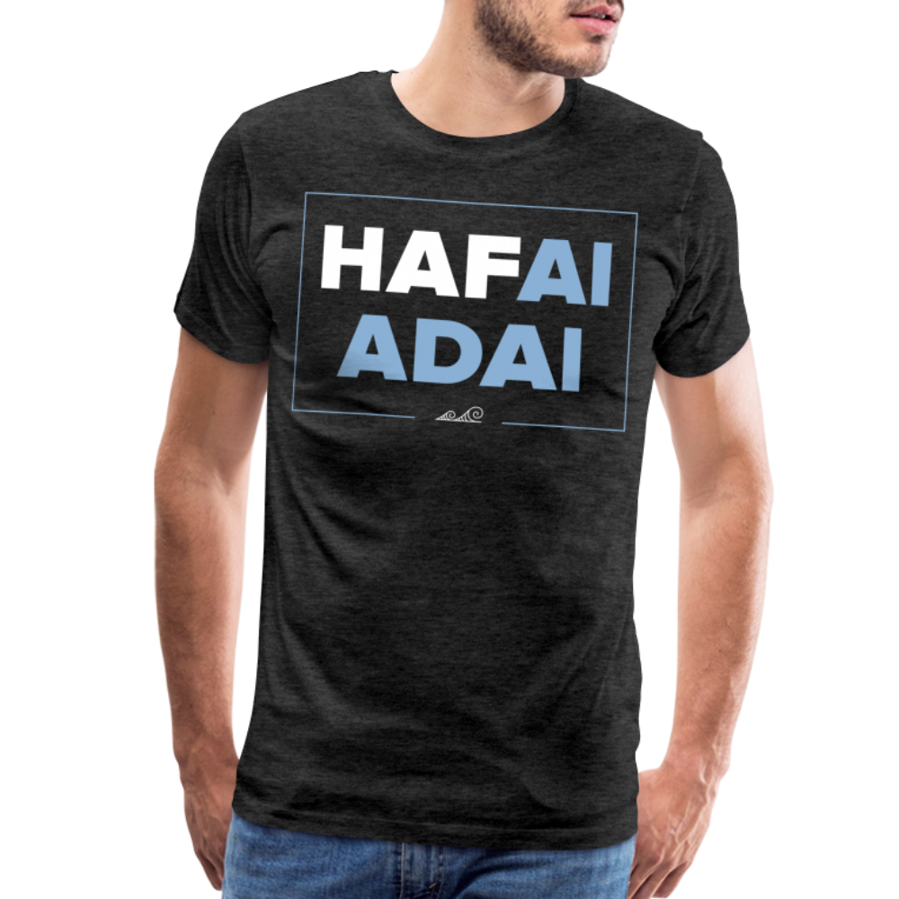 Hafa Ai Adai Chamorro Men's Premium T-Shirt - charcoal grey