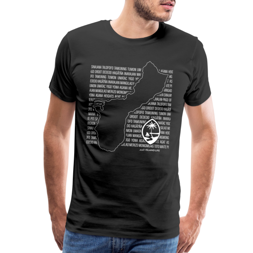 Guam Villages Men's Premium T-Shirt - black