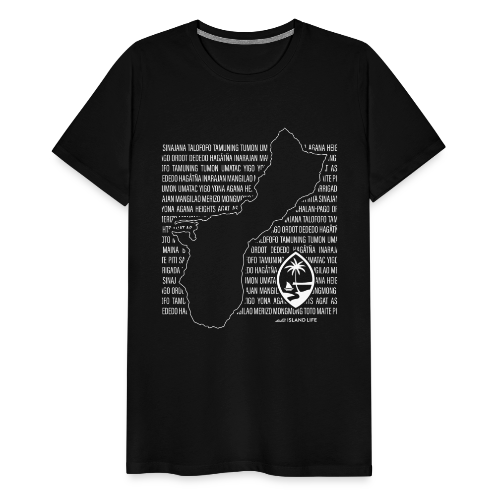 Guam Villages Men's Premium T-Shirt - black