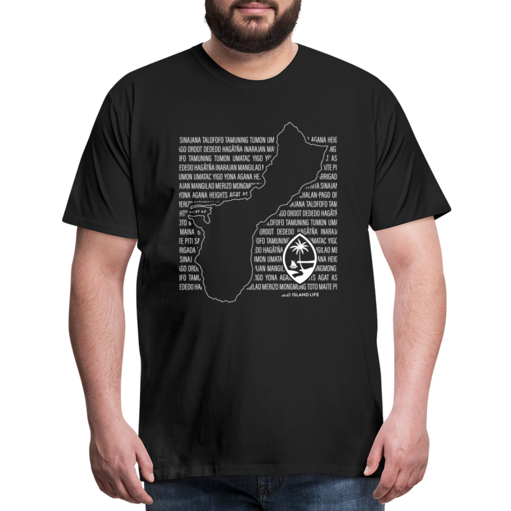Guam Villages Men's Premium T-Shirt - black