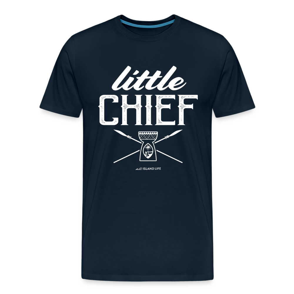 Little Chief Chamorro Guam Men's Premium T-Shirt - deep navy