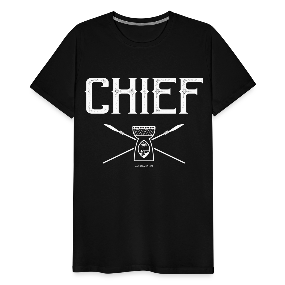 Chief Chamorro Guam Men's Premium T-Shirt - black