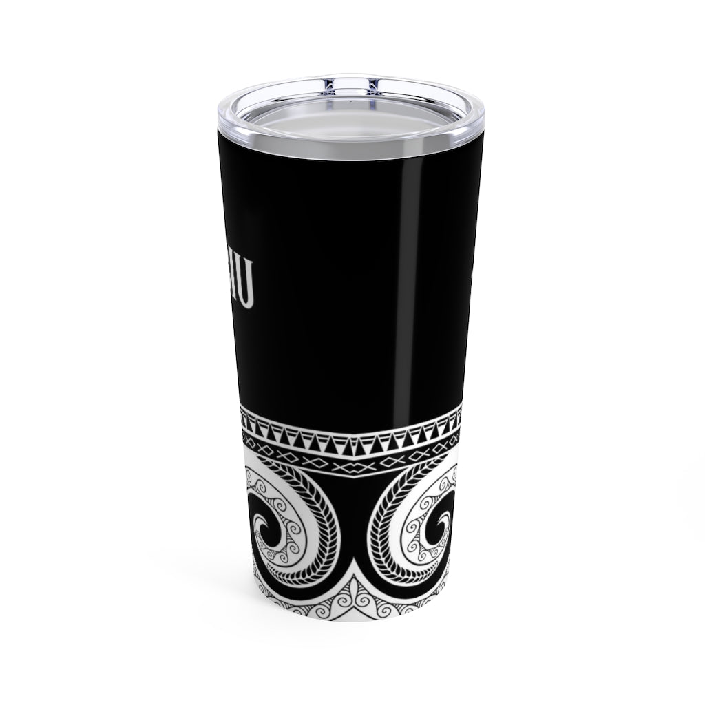 Nobiu Chamorro Groom Guam Wedding Black Tumbler 20oz