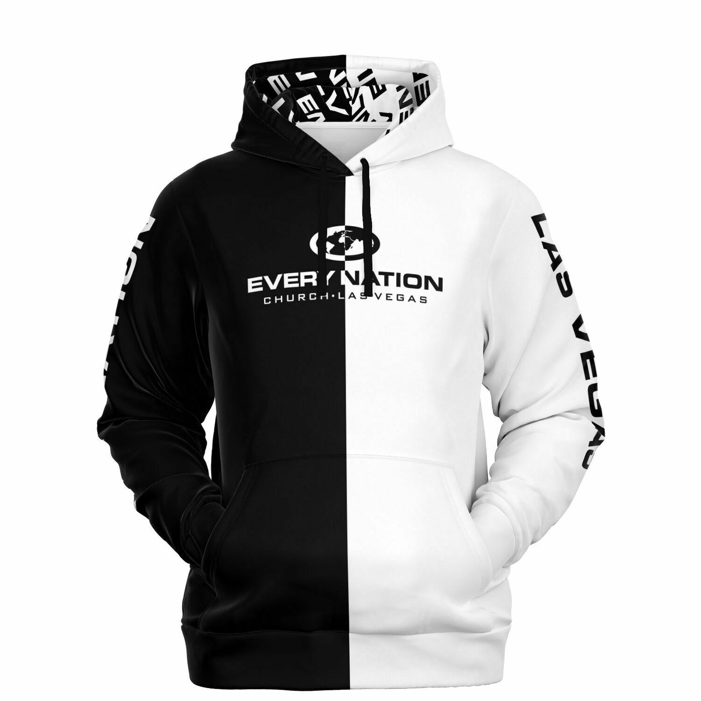 Every Nation Las Vegas Black White Hoodie