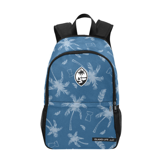 Guam Latte Stone Coconut Trees Laptop Side Pockets Backpack