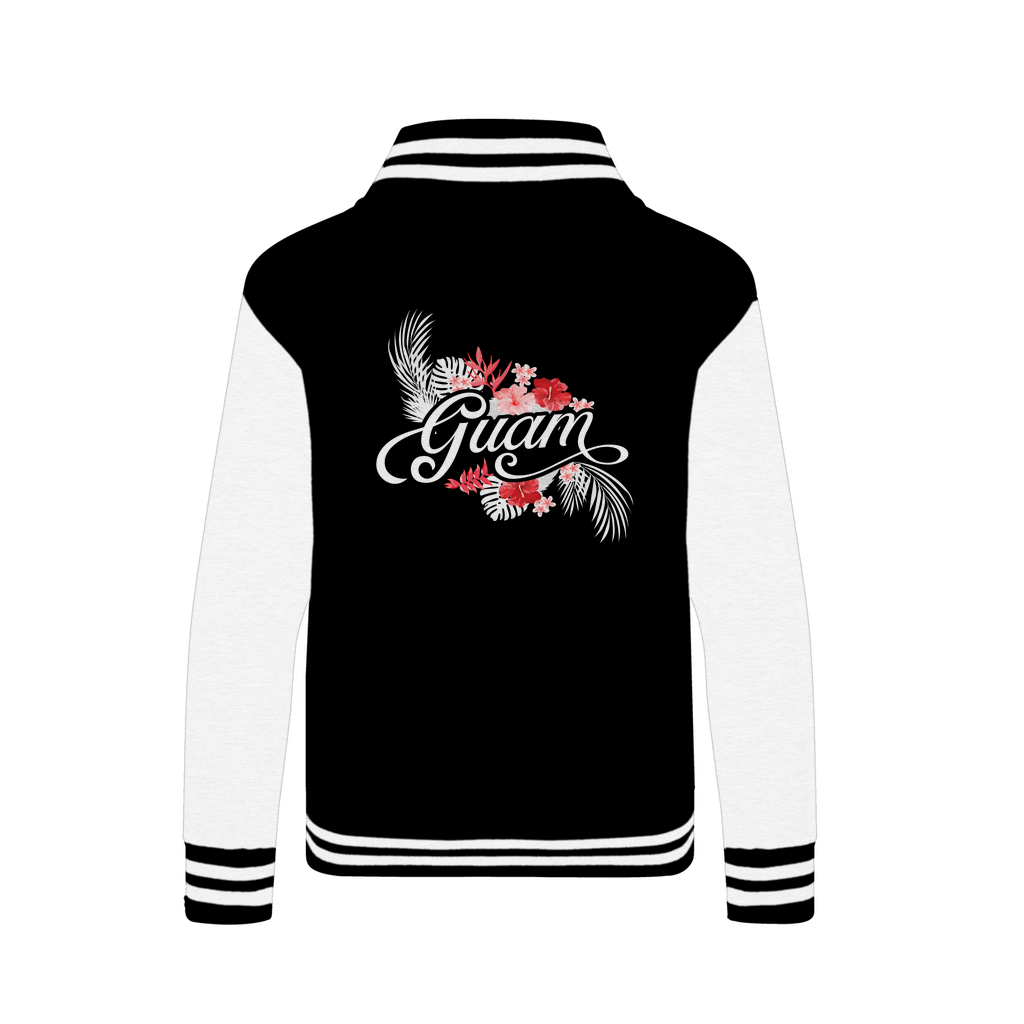 Guam Floral Varsity Jacket