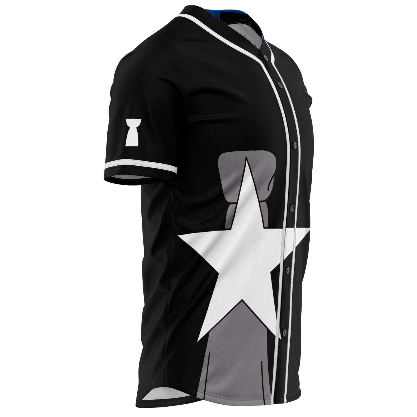 CNMI Saipan Black Baseball Jersey