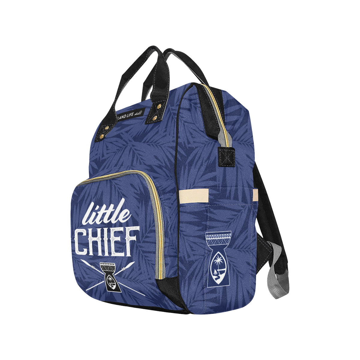 Little Chief Guam Blue Baby Diaper Backpack Bag
