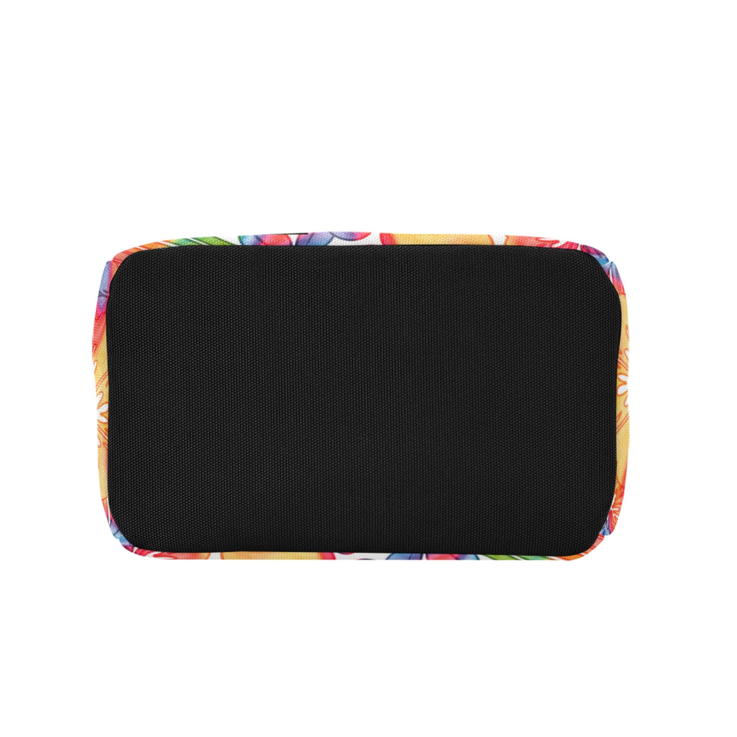 Guam Tropical Hibiscus Tie Dye Zipper Lunch Bag