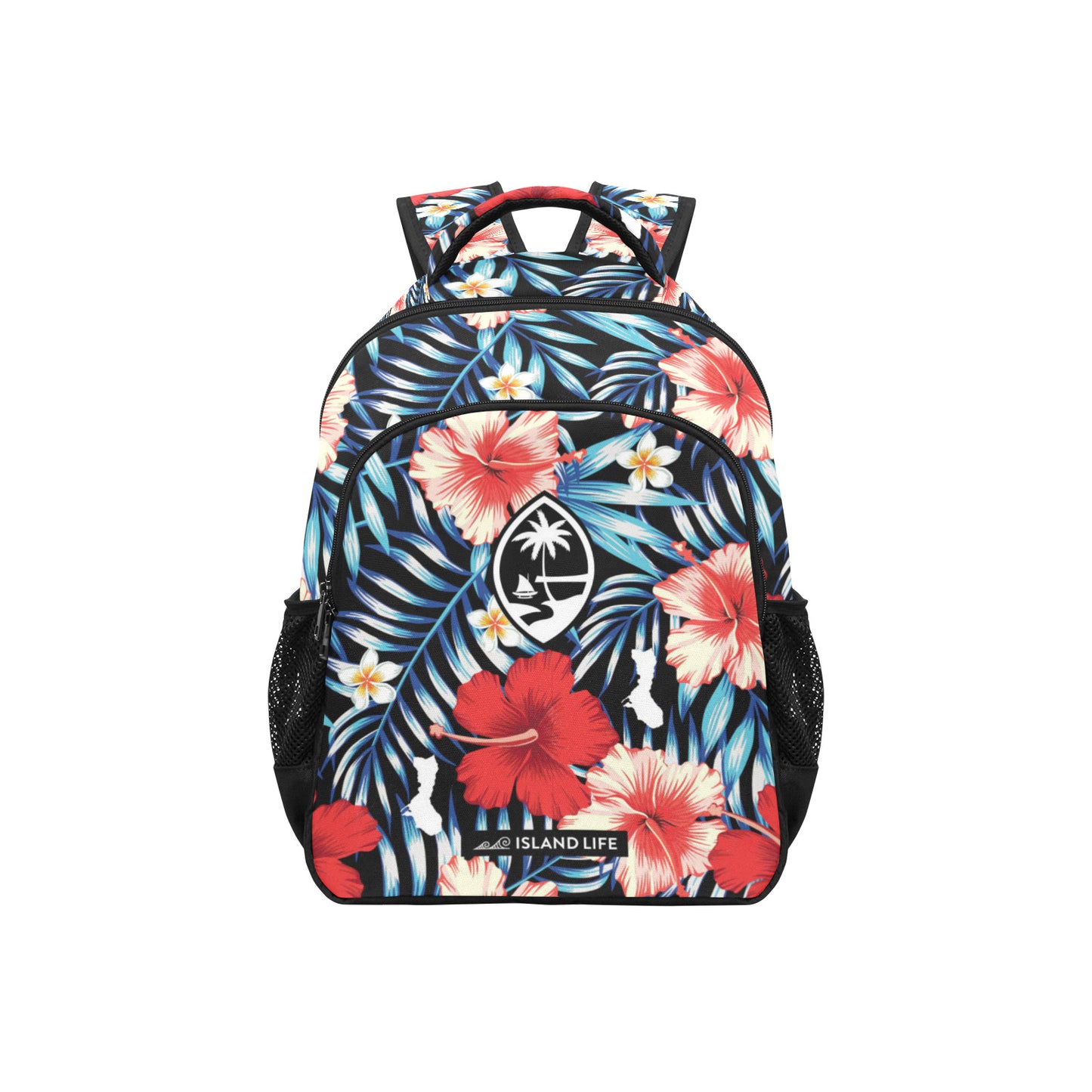Guam Tropical Floral Multifunctional Backpack