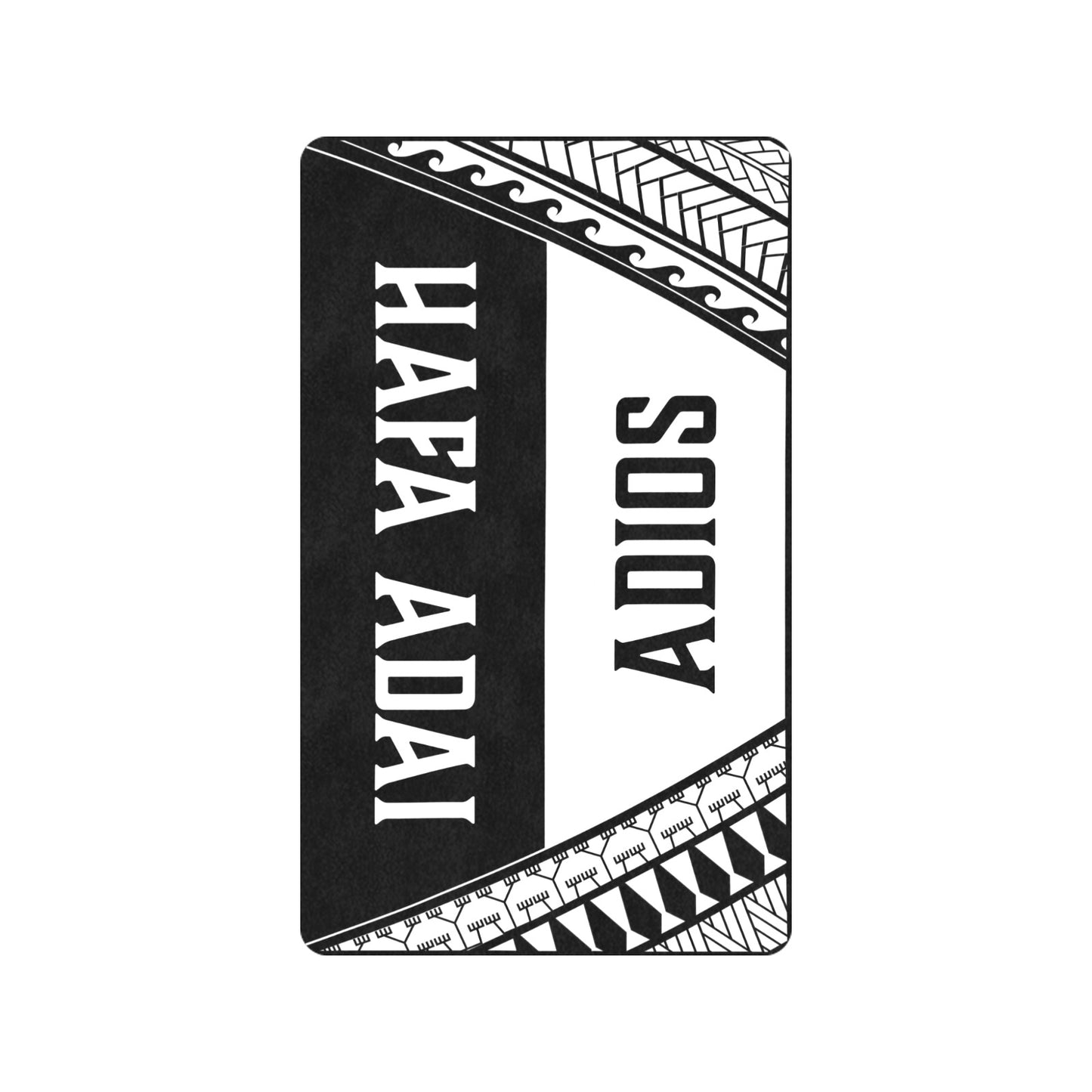 Hafa Adai Adios Guam CNMI Doormat 30"x18"