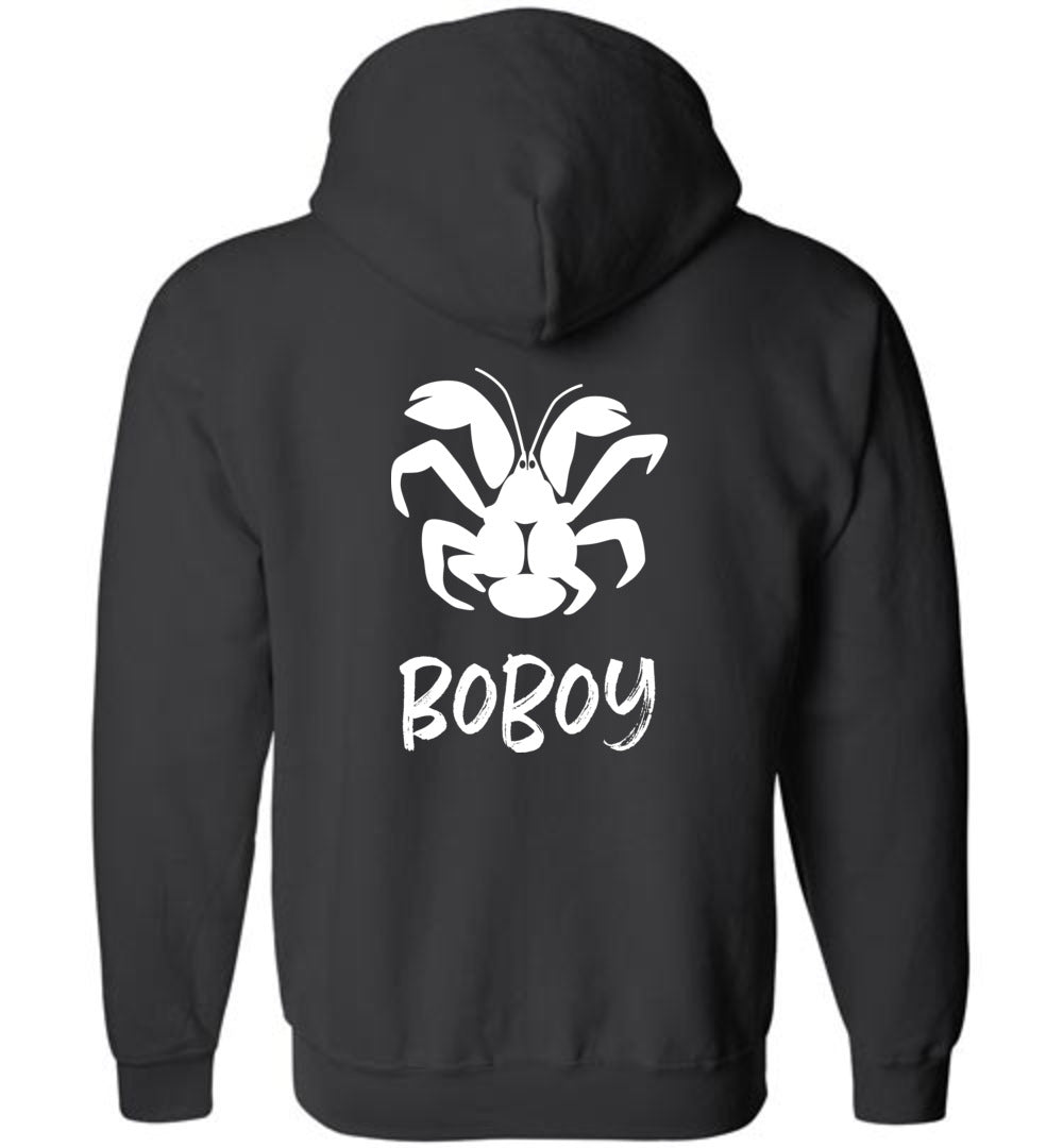Coconut Crab Boboy Guam Seal Zip Hoodie Jacket