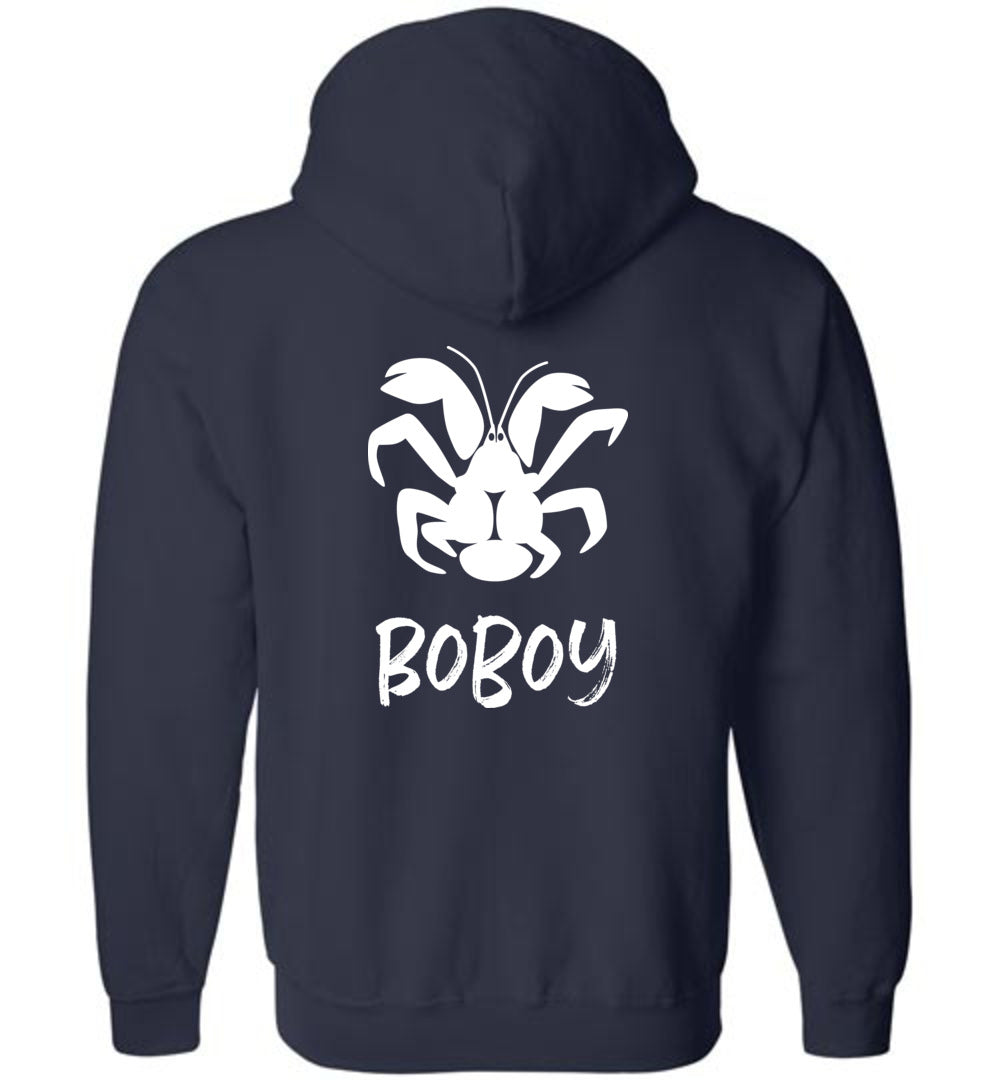 Coconut Crab Boboy Guam Seal Zip Hoodie Jacket