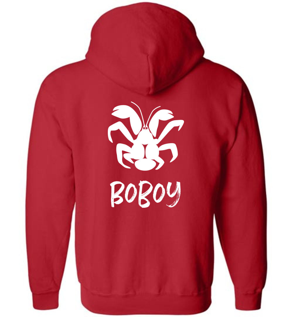 Coconut Crab Boboy Guam Seal Zip Hoodie Jacket