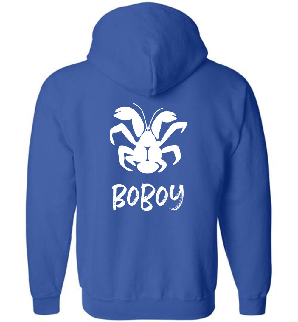 Coconut Crab Boboy Guam Seal Zip Hoodie Jacket
