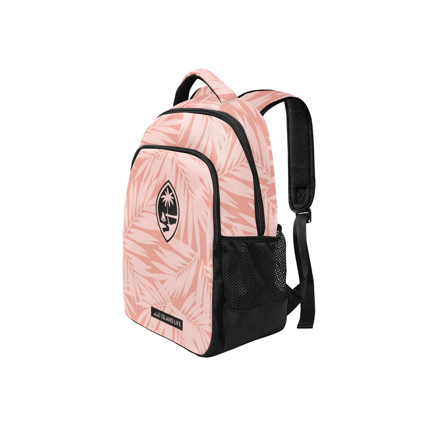 Guam Coconut Leaves Salmon Multifunctional Backpack