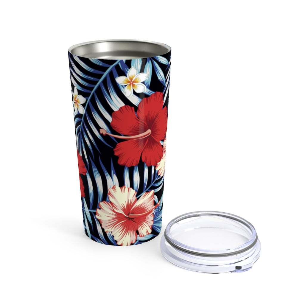 Guam Tropical Floral Tumbler 20oz