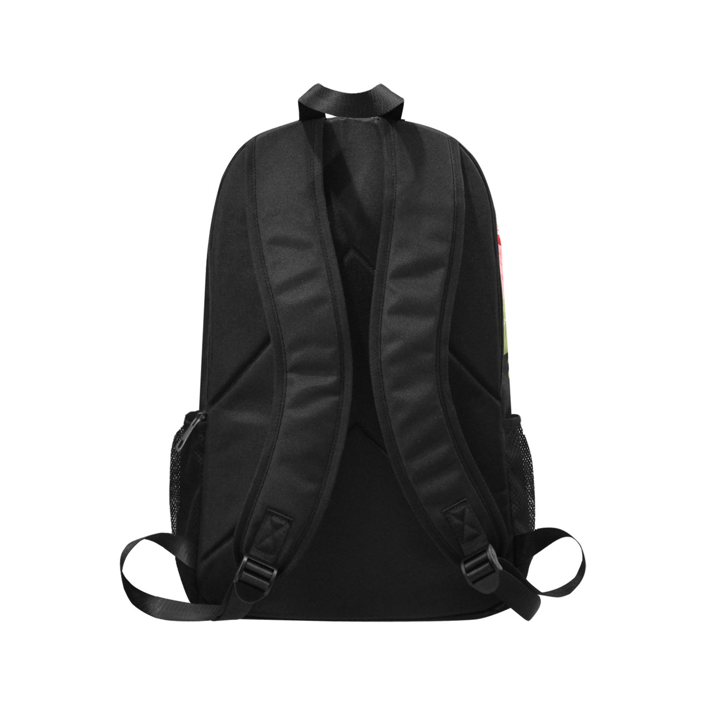 Guam Pink Hibiscus Laptop Side Pockets Backpack