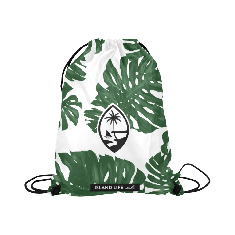 Guam Lemai Leaves Large Drawstring Bag