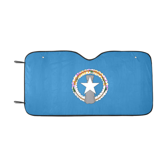 CNMI Seal Saipan Tinian Rota Car Sun Shade