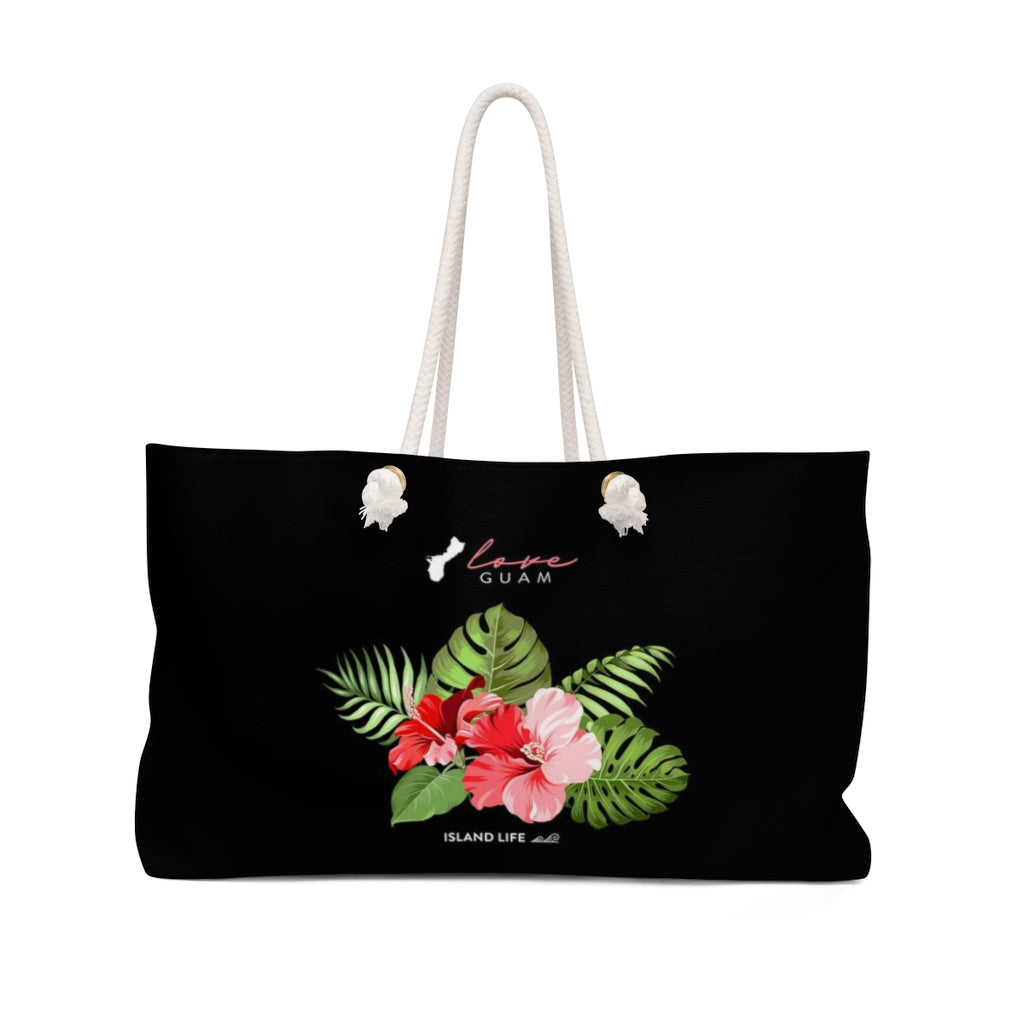 Love Guam Red Weekender Tote Bag