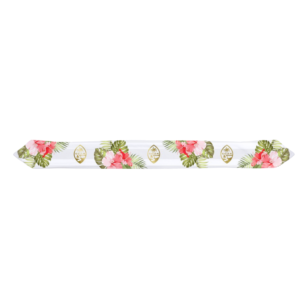 Guam Seal Hibiscus Striped Baby Headband