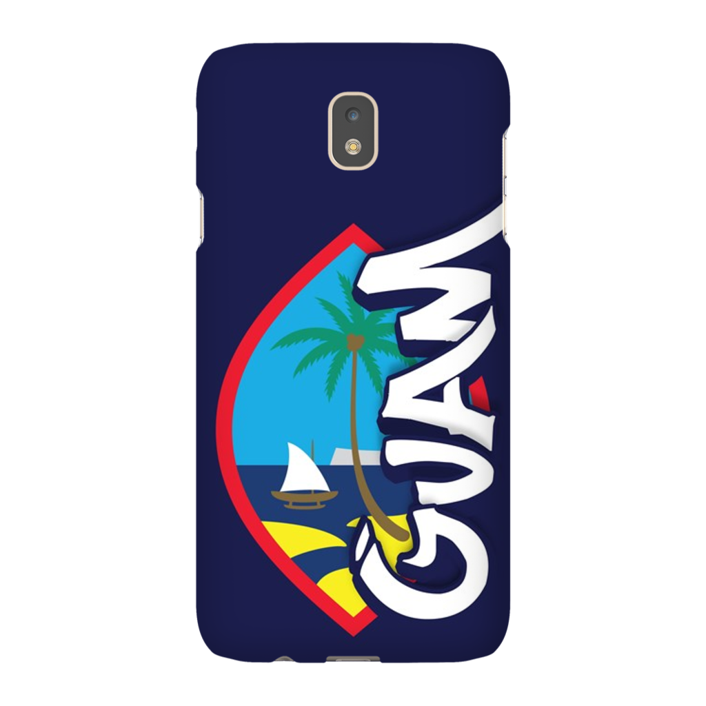 Guam Seal Tagged Premium Glossy Tough Phone Case