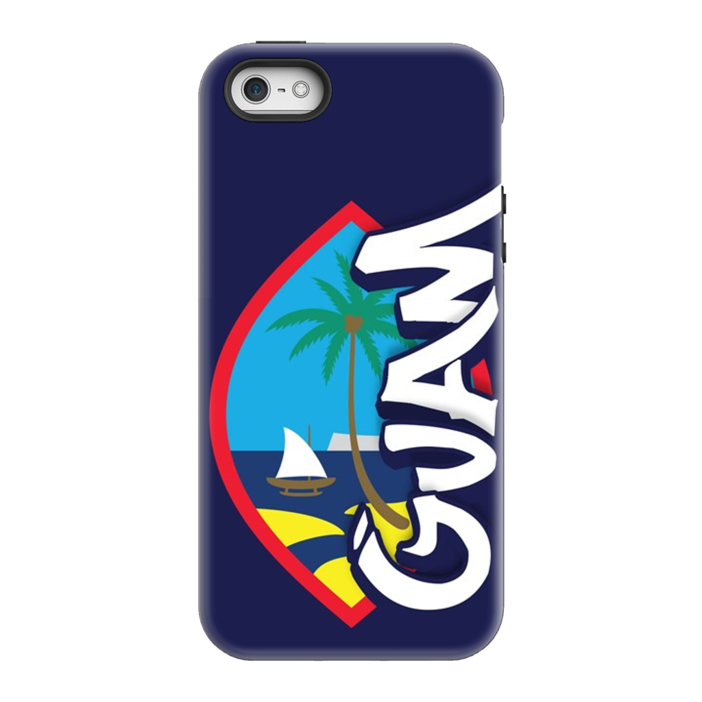 Guam Seal Tagged Premium Glossy Tough Phone Case