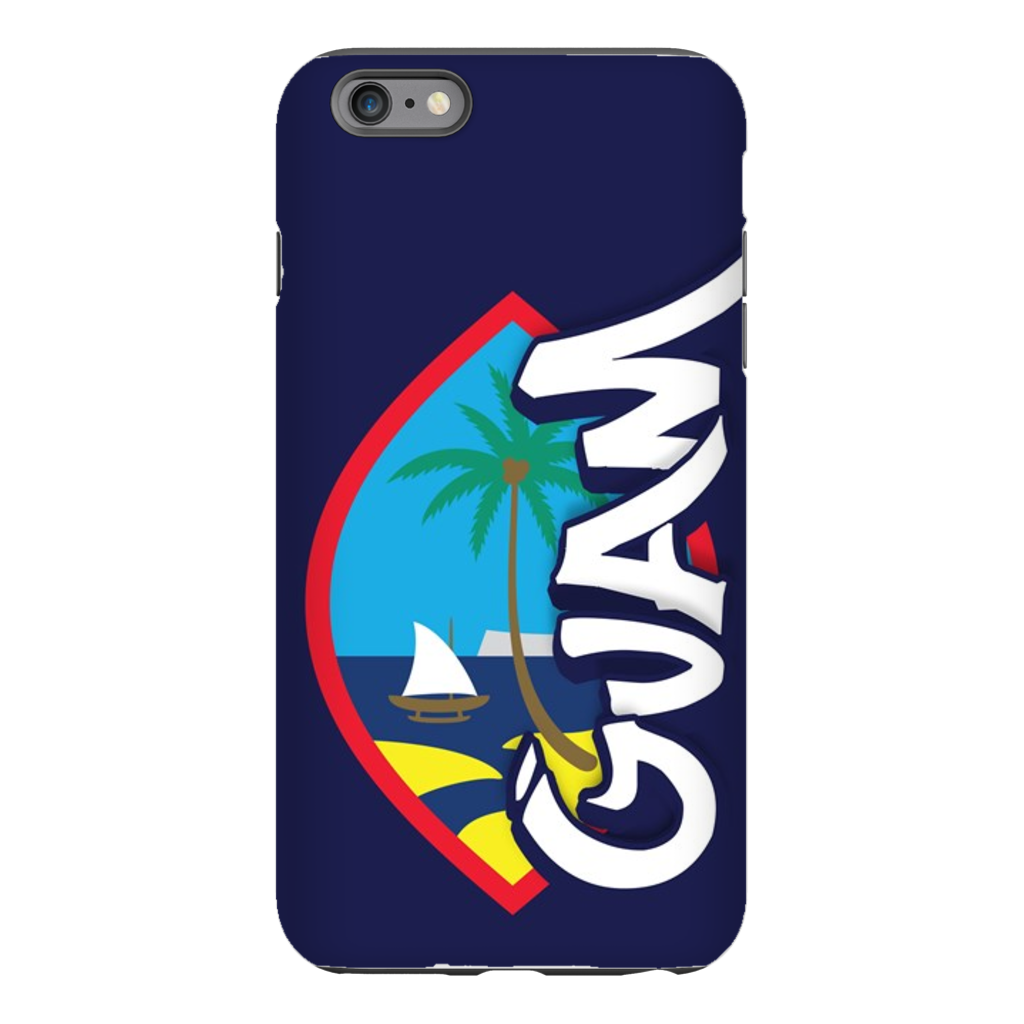 Guam Seal Tagged Premium Glossy Tough Phone Case