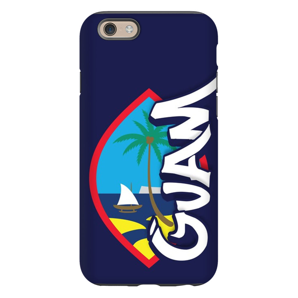 Guam Seal Tagged Premium Glossy Tough Phone Case