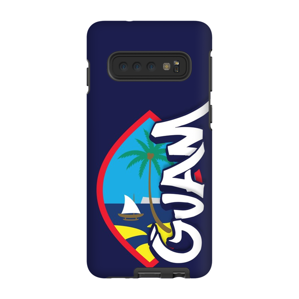 Guam Seal Tagged Premium Glossy Tough Phone Case