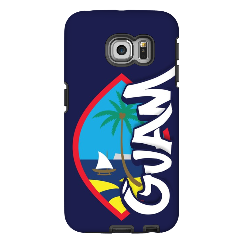 Guam Seal Tagged Premium Glossy Tough Phone Case