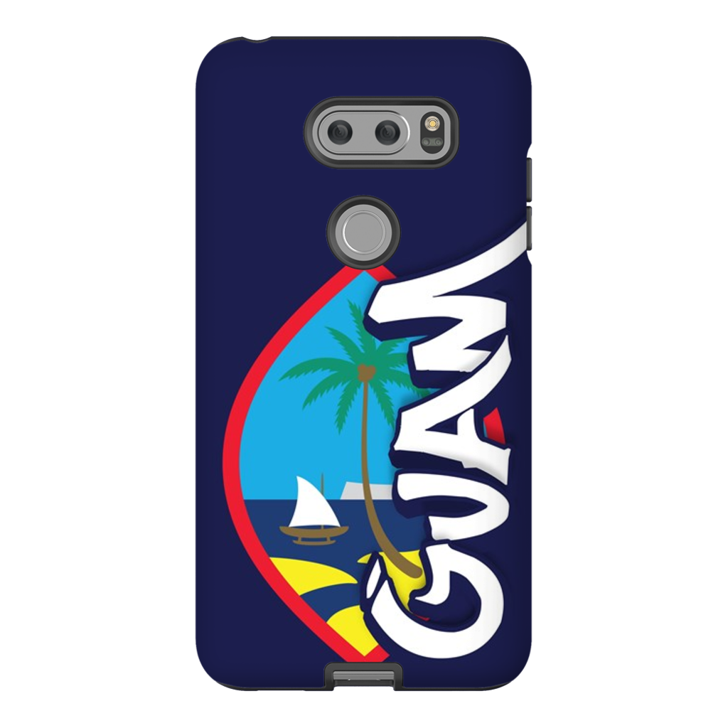 Guam Seal Tagged Premium Glossy Tough Phone Case