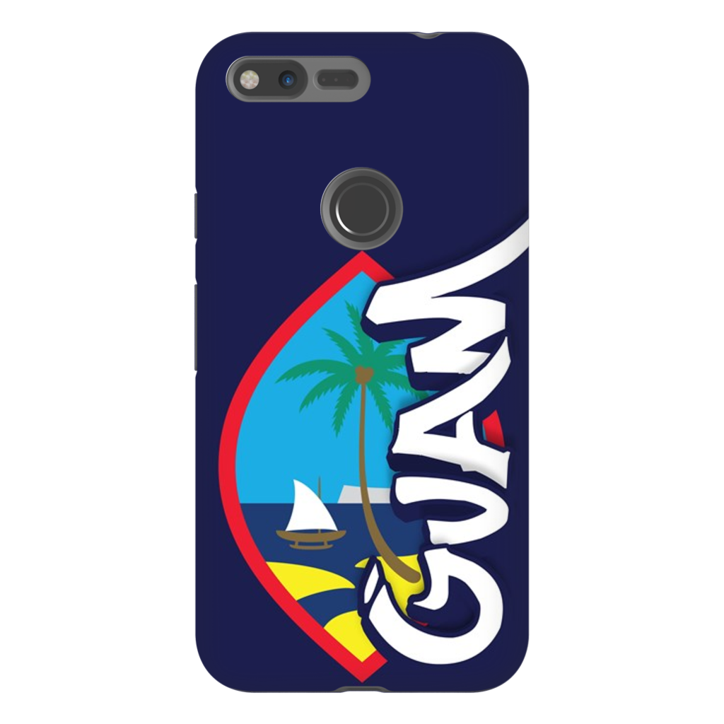 Guam Seal Tagged Premium Glossy Tough Phone Case