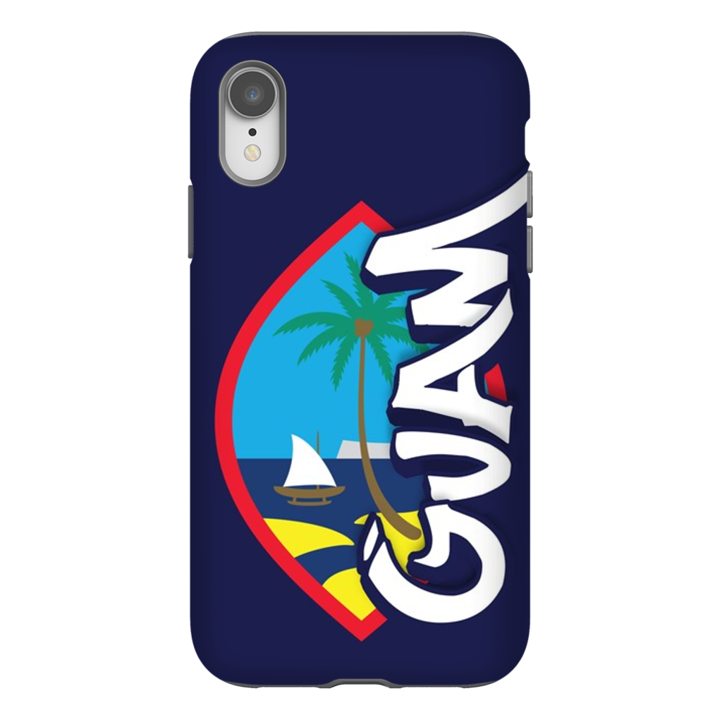 Guam Seal Tagged Premium Glossy Tough Phone Case
