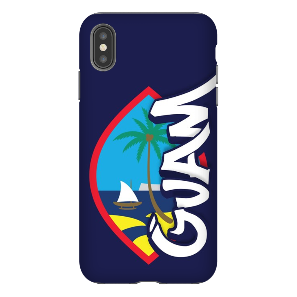 Guam Seal Tagged Premium Glossy Tough Phone Case