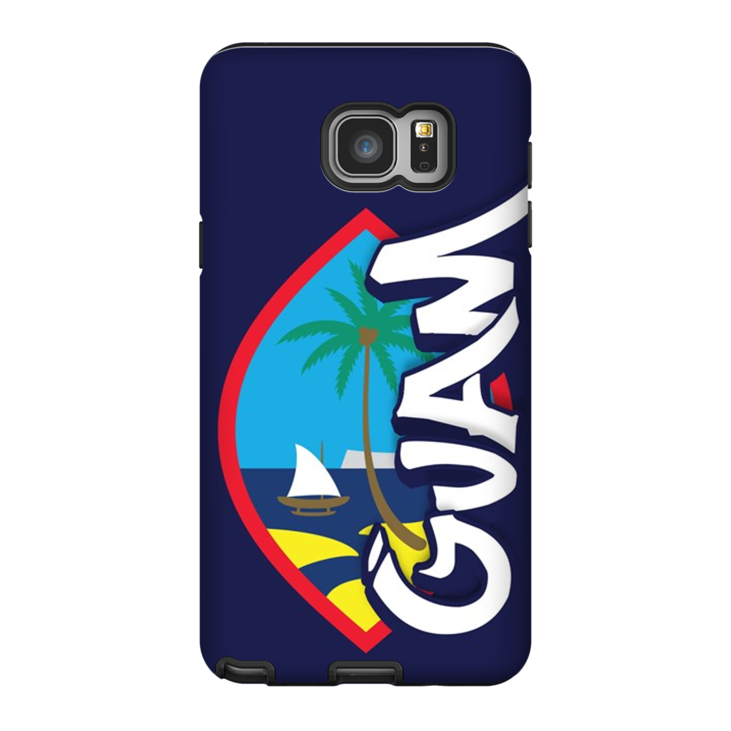 Guam Seal Tagged Premium Glossy Tough Phone Case