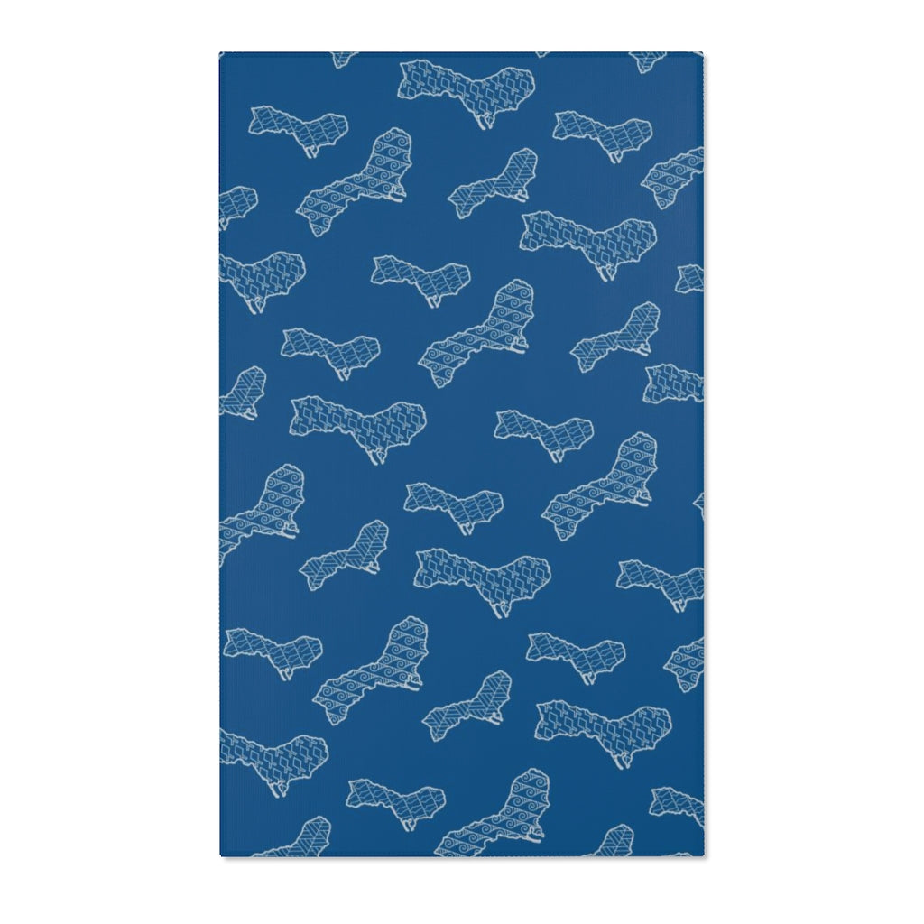 Islands of Guam Blue Nursery Rug Area Rug